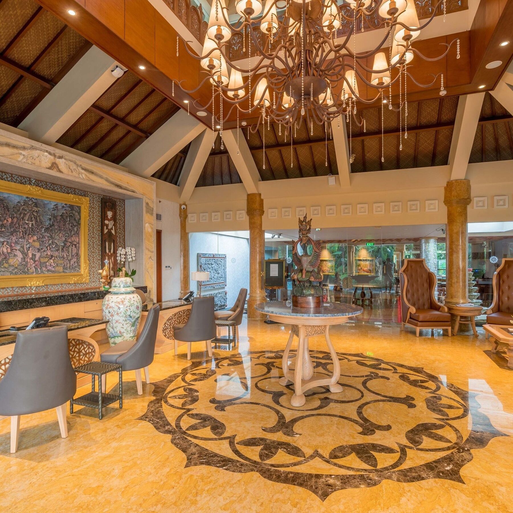 Seres Springs Resort & Spa, Singakerta Убуд Екстер'єр фото